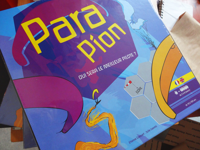 nouveau jeu de société sur le parapente... prototype V2