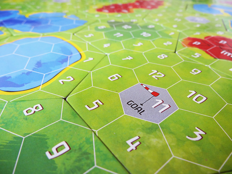 plateau de jeu du prototype de ParaPion
